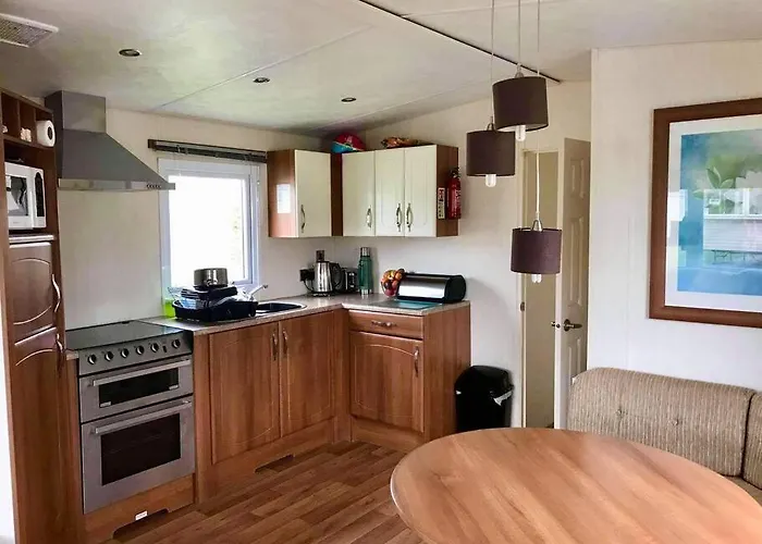 Cornish Caravan On The Lizard Peninsula, Cornwall.